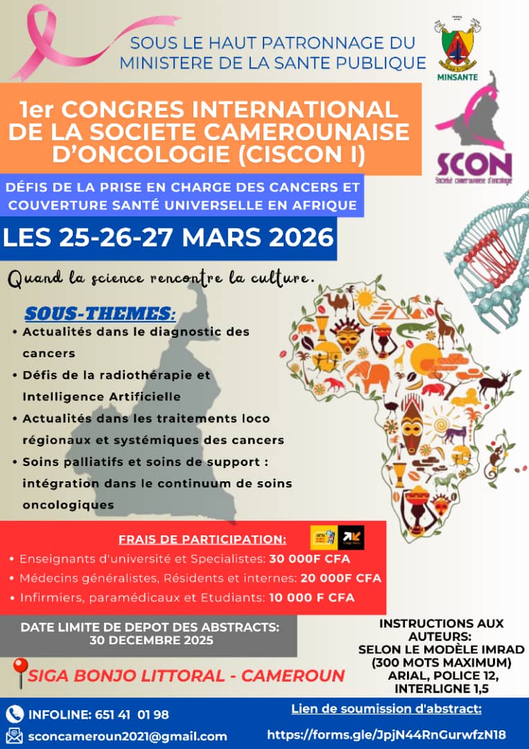 Affiche congrès international 2026