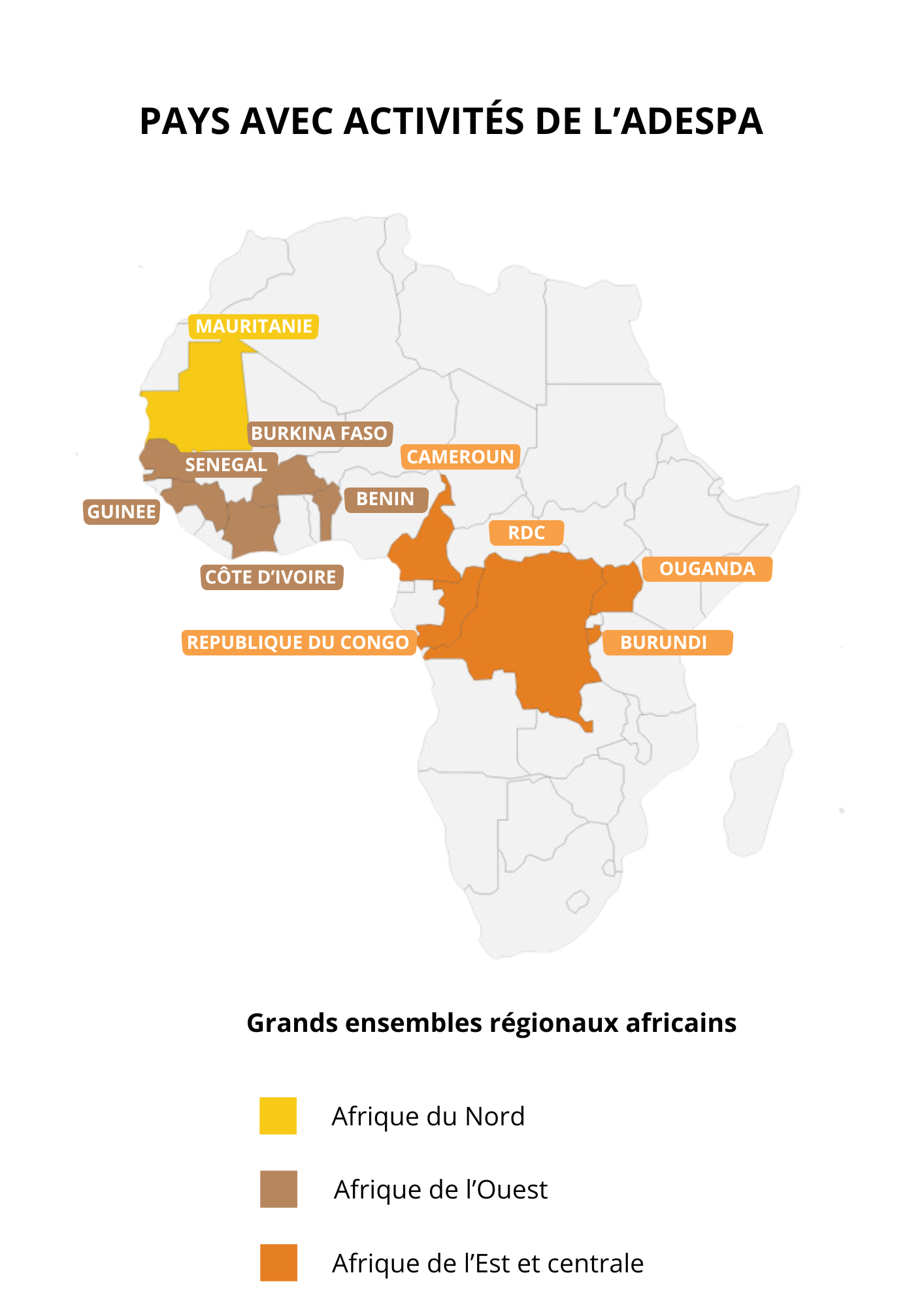 Grands ensembles régionaux africains1